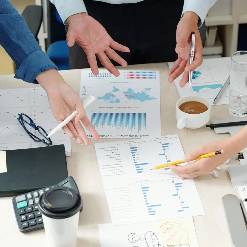 discussing-company-financial-statistics